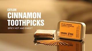 Ceylon Cinnamon Toothpicks