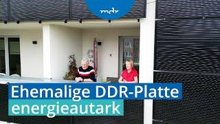 DDR-Wohnblock mit Solarmodulen klimafreundlich umgebaut | MDR um 4 | MDR