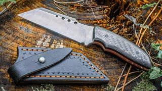 Sabertooth Carbon Knife - Knifemaking