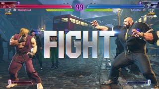 Street Fighter 6  Snake Eyez (Ranked#3 Zangief) Vs ManningFirework (Ken) SF6 High Level Match's!