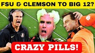 FSU & CLEMSON TO BIG 12?, HUH!! TENNESSEE FOOTBALL, FLORIDA STATE FOOTBALL, CLEMSON FOOTBALL