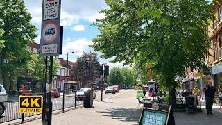 [4K]  Walking around Brentwood Town Centre, England