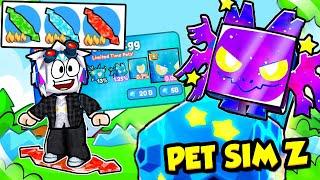 РУБИНОВЫЙ ХОВЕРБОРД И ТИТАНИК ПИТОМЕЦ С КОМЕТЫ В ПЕТ СИМУЛЯТОРЕ Z! ROBLOX Pet Simulator Z