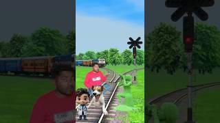 funny train Vfx magic video/#shorts #train