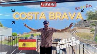 FRANCE TO SPAIN  ! / COSTA BRAVA / EUROPE TRIP 2023/ SUMMER