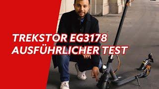   Ausführlicher Test des TREKSTOR EG3178 E-Scooter mit ABE und Straßenzulassung nach eKFV