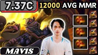 7.37c - Mavis TECHIES Soft Support Gameplay - Dota 2 Full Match Gameplay