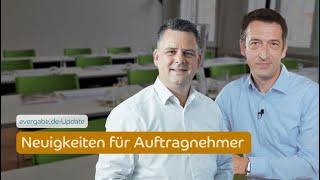 Neuerungen und Ausblick für Auftragnehmer | evergabe.de