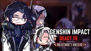  Fatui Habingers React to Arlecchino’s Voiceline || Gacha Club || Genshin Impact