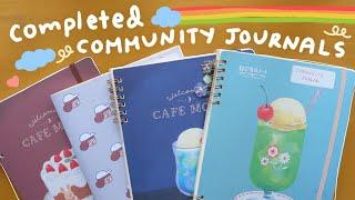 Completed Community Journals Flip-Through | Rainbowholic