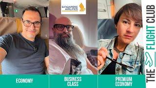 Economy Vs Premium Vs Business. Ecco come si vola a bordo dell'A350 di Singapore Airlines 4K