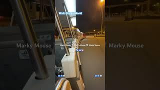 Magic Kingdom Parking Lot Train Tram Walt Disney World Transportation & Ticket Center #shorts