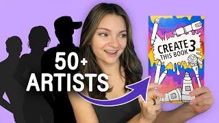 LARGEST Art Collab on Youtube??? Create This Book 3