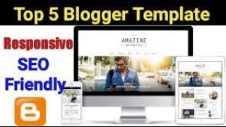 Top 5 blogger free ecommerce template || Blogger Ecommerce Website