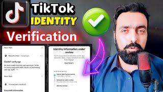 identity verification problem in tiktok | TikTok Identity Verification fix
