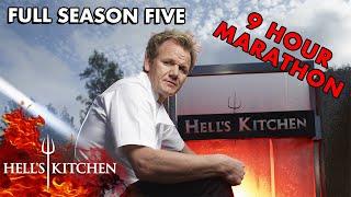 What else could you do in 9 hours anyway? Full Season 5 Hell's Kitchen Marathon