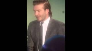 10/12/13 - Matthew Syed interviews David Beckham - National Football Museum, Manchester (1080p HD)