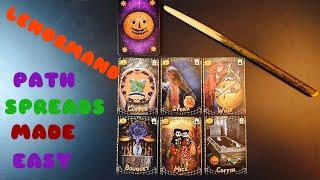 Lenormand path or options spreads simplified!