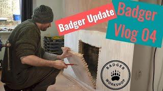 Badger Vlog 4 Been Working On The House