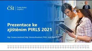 Prezentace ke zjištěním PIRLS 2021 – 16. 5. 2023