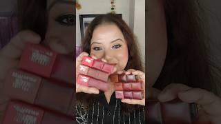 MAYBELLINE TEDDY TINT Swatches *new launch #maybelline #maybellineteddytint #newlaunch #lipsticks