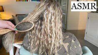 ASMR | Relaxing Detangling Sounds & Braiding (hair play, no talking)