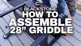 How To Assemble the Blackstone Adventure Ready 28” Griddle