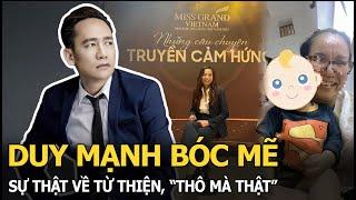 Duy Mạnh bóc mẽ sự thật về từ thiện, “thô mà thật”