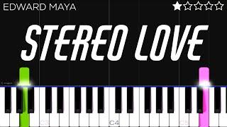 Edward Maya & Vika Jigulina - Stereo Love | EASY Piano Tutorial