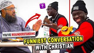 Funniest conversation with Christian  | Uthman Ibn Farooq Official