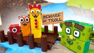 Numberblocks : 3 Blocky Goats Gruff || Keith's Toy Box