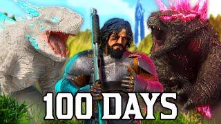 I Survived 100 Days in ARK Monsterverse