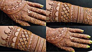 Rakhi special mehndi design | simple Mehndi design for beginners | Mehandi ka design|