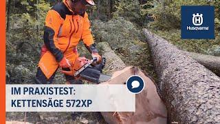 Im Praxistest: Kettensäge 572XP | Husqvarna Forst