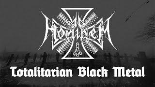 AD HOMINEM "Totalitarian Black Metal" (Lyric video)