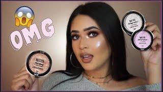 *NEW* MAYBELLINE MASTER CHROME HIGHLIGHTERS + Swatches!! - Taisha