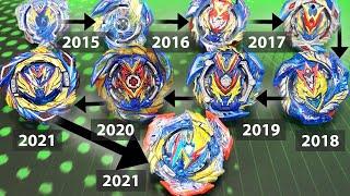 VALKYRIE TIMELINE BATTLE! | 2015-2021 Ultimate Valkyrie VS ALL Valkyrie Evolutions | Beyblade Burst