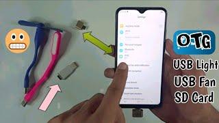 Vivo Y90 OTG Test | Usb Fan Test | Usb Light Test | SD Card Test | Otg Test | WaleedBizz