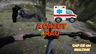 A CĂZUT în gap de 4m ÎNĂLȚIME!?   *insane vlog*