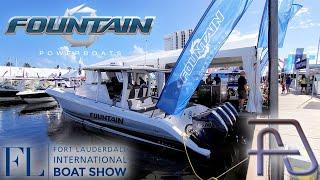 FOUNTAIN Powerboats - Center Consoles at FLIBS 2020