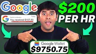 Earn $100 Every 30 Min with Google (for FREE) Make Money Online 2024