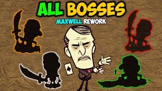 Defeating EVERY Boss as Maxwell (NEW Rework)