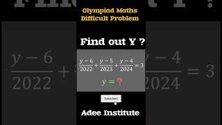 Crack the TOUGHEST Olympiad Maths Problems!