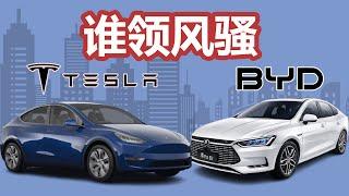 比亚迪vs特斯拉(BYD vs Tesla)，谁会成为电动车的领导者