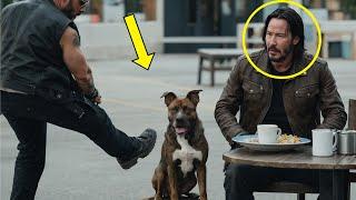 Cruel Biker Attacks a Dog for Fun, Unaware Keanu Reeves Is The Owner