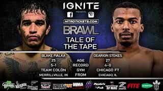 Ignite Brawl at Bourbon 4 Blake Fialka vs Dearion Stokes