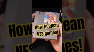How to Clean NES Games!
