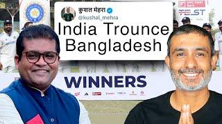 India Trounce Bangladesh