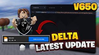 Delta Mobile Executor Latest Version Released | New Update V650 | Official Delta Executor