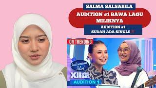 BARU AUDITION #1 SUDAH PUNYA SINGLE ‼️ SALMA SALSABILA